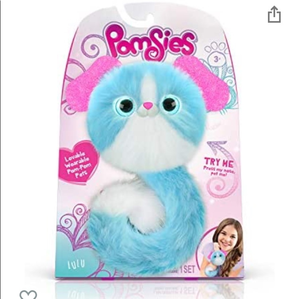 Pomsies Lulu Puppy Plush Interactive